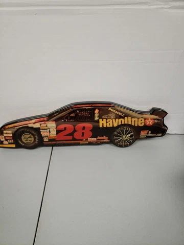 Sports Specialties #28 Davey Allison Havoline Wood Clock In Memory Of Pre Owned Cover
