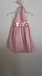 Youngland Girls Seersucker Dress Sixe 6X - Picture 1 of 5