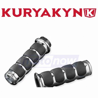Kuryakyn ISO-Grips for 2008-2019 Harley Davidson FLHTCU Electra Glide Ultra le Foto 1 de 4