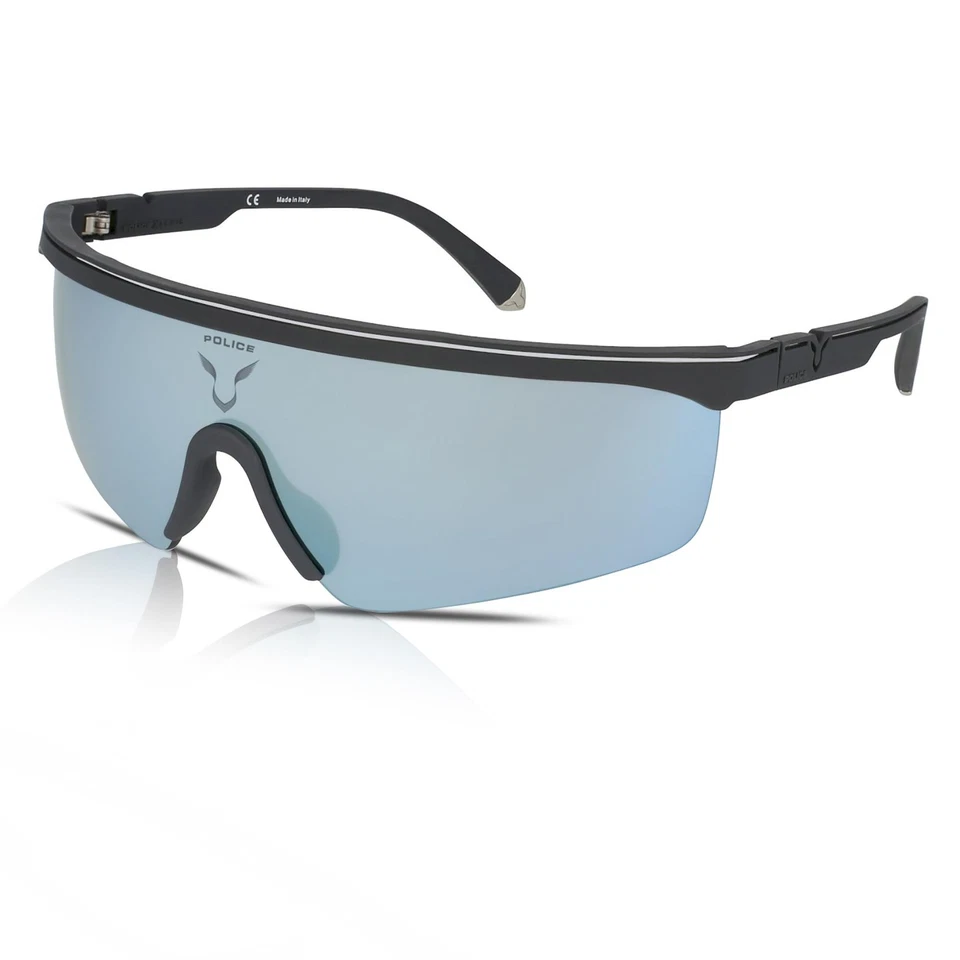 Gafas de sol Police para hombre Lewis Hamilton SPLA28 Lewis-07 9U5X gris/espejo de humo Foto 1 de 1