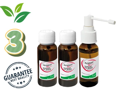 ✔️✅Alo.pexy 3x60ml hairloss spray solution lotion✅ - Image 1 of 4