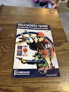 Guía de recargadores para polvos sin humo Hércules 1992, 58 páginas - Imagen 1 de 6