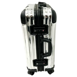 Rimowa x Moncler Reflection Cabin Suitcase Carry Case Silver USED from Japan - Picture 1 of 20