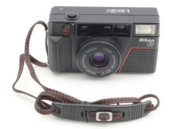 [Near MINT] Nikon L35 AD2 Point & Shoot 35mm Film Camera "PIKAICHI" From JAPAN - Image 1 of 4