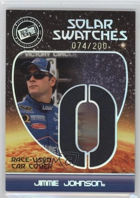 2009 Press Pass Eclipse Solar Swatches /200 Jimmie Johnson (O) #SSJJ6 HOF - Image 1 of 2