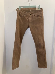 Rag And Bone Women’s Size 24 Brown Corduroy Pants - Picture 1 of 6