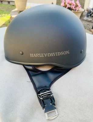 Medio casco Harley Davidson Overdrive perfil bajo/negro/talla XXXL Foto 1 de 4