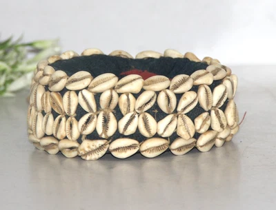 Anillo de sujeción para maceta con concha de caracola vintage de 1900/anillo de sujeción para maceta Foto 1 de 4