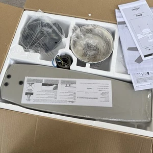 Hunter Express Indoor Ceiling Fan Light Kit Matte 52" 52128 *MISSING GLASS COVER - Picture 1 of 3