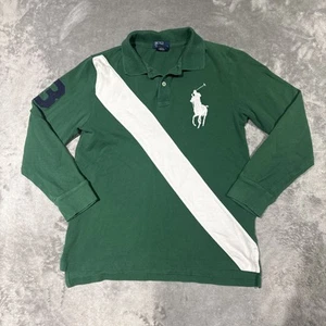 Polo Ralph Lauren Big Pony #3 Polo Shirt Long Sleeve Boys Size Large(14-16) - Picture 1 of 7