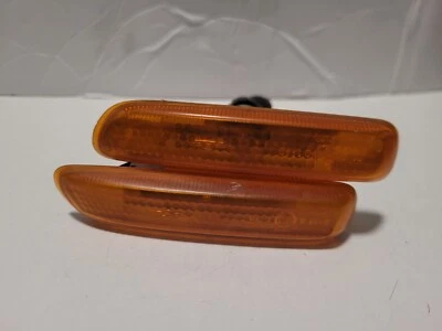 95 96 97 98 99 BMW E36 323I guardabarros delantero ámbar luces de señalización laterales L/R Foto 1 de 4