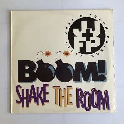 1993 Vintage DJ Jazzy Jeff & The Fresh Prince Boom Shake The Room 12” viny - Image 1 of 4