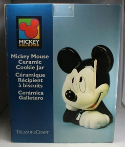 BNIB 1990’s Treasure Craft Mickey Mouse Cookie Jar - Picture 1 of 3