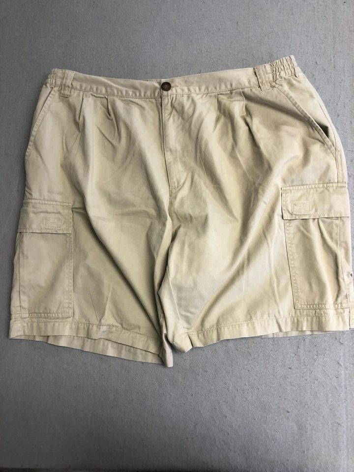 Shorts Architect Masculino 44 Safari Bege Cintura Elástica Plissada Carga Caminhadas Ao Ar Livre - Imagem 1 de 4