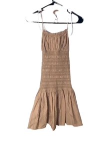BY JOHNNY brown Dress LIGHT Size 8 NWT - Picture 1 of 3