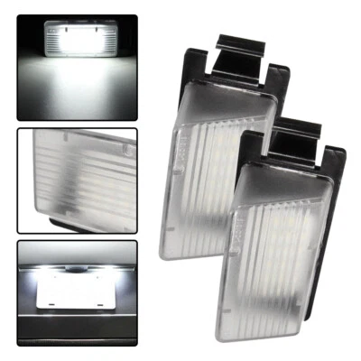2x Para 2003-13 INFINITI G25/G35/G37 LED Placa Luz Etiqueta Lámpara Repuesto Foto 1 de 4