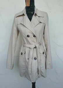 Erwachsenen Damen Langarm Mantel Jacke Trenchcoat Gr. S Staccato ( 1431 )  - Picture 1 of 21