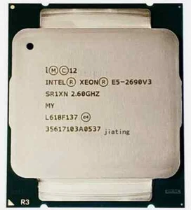 Intel Xeon E5-2690 V3 CPU 12-Core 2.6GHz SR1XN 30MB 135W LGA 2011-3 Processor - Picture 1 of 1