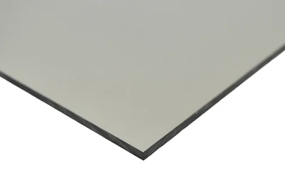 BuyPlastic Smoked Polycarbonate Plastic Sheet  3/16" x 18" x 24" , Lexan panel - Image 1 of 4