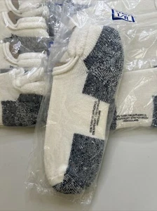 Vtg NOS Thorlo Socks TURBO Orlon White Tennis Golf Mens USA 10-13 90s Low Ankle - Picture 1 of 5