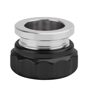 1" 25mm Aluminium Alloy Weld Filler Neck Cap Oil Fuel Tank Water Cover Black - Picture 1 of 9
