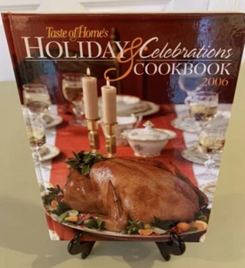 Taste Of Home Cookbook Holidays & Celebrations 2006 Hardcover Recipe Book Food - Foto 1 di 6