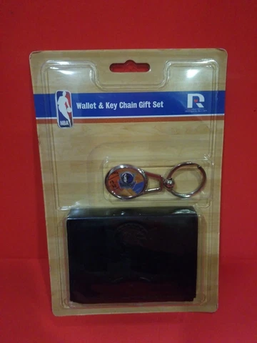 NBA DALLAS MAVERICKS Embossed Wallet and Key Chain Gift Set Cover