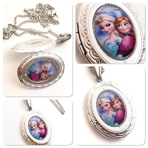 Collar Frozen **Locket** Elsa & Anna - Imagen 1 de 3