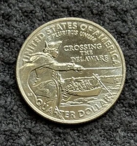 2021 D Crossing The Delaware Quarter - Picture 1 of 5