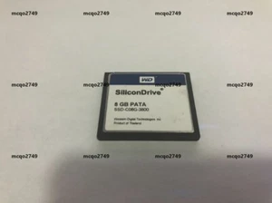 WD CF SSD-C08G-3800 SiliconDrive CF 8GB Compact Flash PATA SSD - Picture 1 of 2