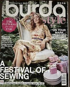 Burda Style magazine 12/2022 196 Patterns A Festival of Sewing sizes 36-52 &more