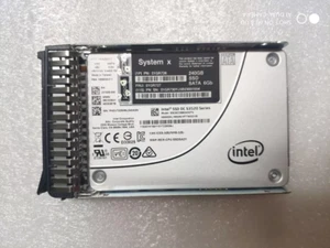 Lenovo 01GR727 01GR726 lnternal SSD DC S3520 Series 240Gb SATA 6Gb - Afbeelding 1 van 4