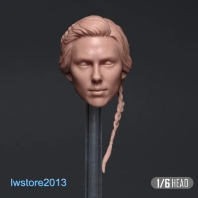 1:6 Black Widow Scarlett Johansson Head Sculpt For 12" Female Action Figure Body - Image 1 of 4