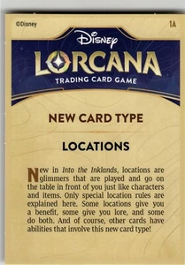 INTO THE INKLANDS RULES CARDS Into the Inklands #1A-2B 3RD(NM+)(LOR) - Picture 1 of 4