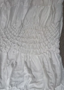 NWOT POTTERY BARN TEEN White Puff TWIN Comforter - Picture 1 of 5