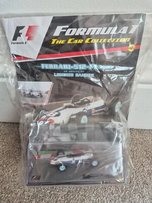 1/43 F1 FORMULA 1 CAR COLLECTION - FERRARI 512 LORENZO BANDINI 1964 CAR #46 NEW - Image 1 of 3