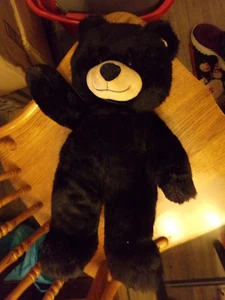 Build a Bear. Black Teddy Bear. Retired. Plush BAB - Picture 1 of 3