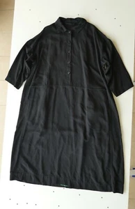 Casey Casey France black Viscose dress model TTT3 size S large sized - Picture 1 of 10