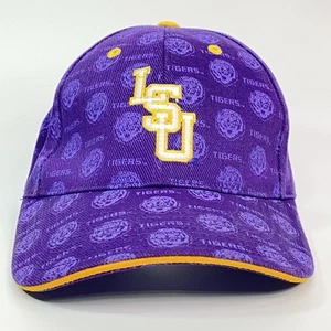LSU Tigers Ball Cap Adjustable Captivating Headgear Officially Licensed Hat - Picture 1 of 9