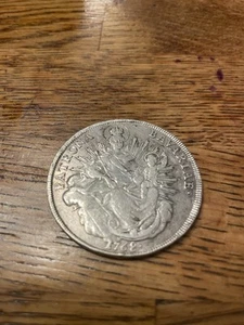 1768 Patrona Bavariae Coin From 1768 Silver Original Coin. - Picture 1 of 2