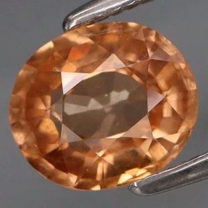 1.64Ct.Very Good Color&Full Sparkling! Natural Imperial Zircon Tanzania - Picture 1 of 4