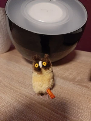 Original Mini Eule von  STEIFF; neuwertig - Bild 1 von 4