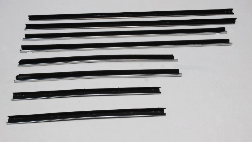 Kit de goma de fieltro para barrido de ventana para Dodge B-Body 1968: cargador/coronet Foto 1 de 4