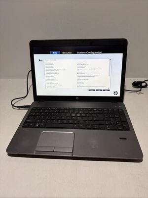 HP Probook 455 G1 15" Laptop AMD A6-5350m 4gb Ram 500gb HDD Bios Passwort - Bild 1 von 4