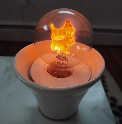 Винтажная лампочка Aerolux - шотландский терьер собака - Изображение 1 из 4