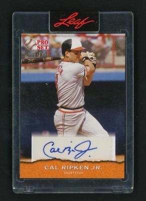 2022 Leaf Pro Set Cal Ripken Jr. 15/15 Auto - Image 1 of 2