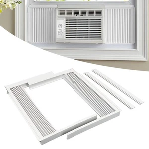 Window Air Conditioner Side Panel with Frame Fit Most 5000 BTU Units Room AC - Picture 1 of 9