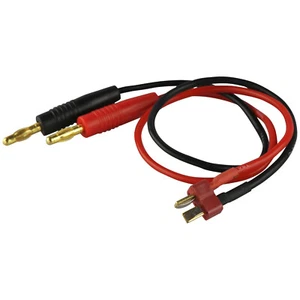 Cable de carga de batería conector de alta corriente DEAN rojo conector plátano Ultra Plug 1,5mm2 30cm - Imagen 1 de 1