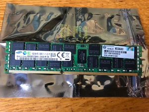 16GB stick samsung first planet HP 2Rx4 PC3-12800R DDR3 ECC Memory  - Picture 1 of 3