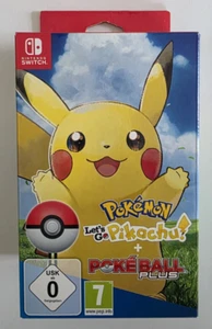 Pokemon Lets Go Pikachu + Pokeball Plus (Nintendo Switch) NEU - Bild 1 von 2